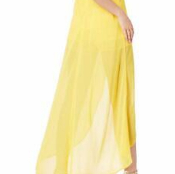 Row A Beautiful Soft Yellow Lightweight Jumpsuit/ Pantsuit/ NWT* Size Small - Picture 15 of 15